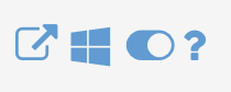 Screenshot of Voyant tools buttons